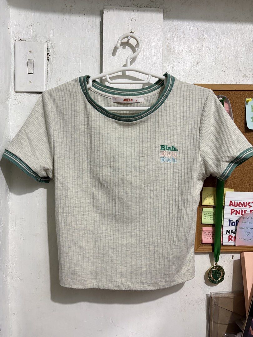 Just G Gray Shirt (Category: Shirts) located in Quezon City. Submitted by berrystrawng (Listing ID 1465708869, Image 1). Description: .
