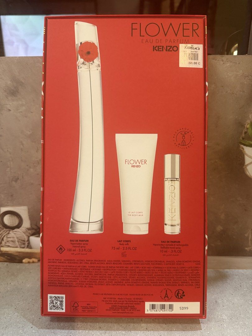 Kenjo Flowe EDP (Category: Fragrance & Deodorants) located in Paranaque City. Submitted by oommggg (Listing ID 1465596177, Image 3). Description: 100% Original Paranaque Area If nagdududa wag bumili..