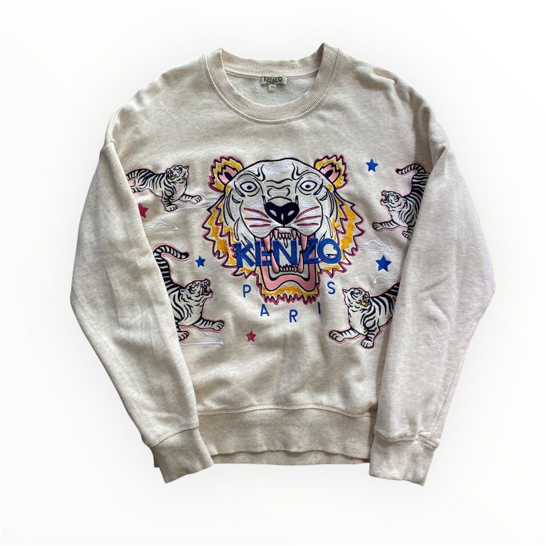Kenzo Sweater (Category: Coats, Jackets and Outerwear) located in Davao. Submitted by workmensph (Listing ID 1465746886, Image 1). Description: Size S-M 19.5” x 24” Excellent Condition.