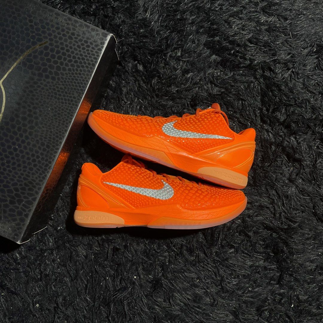 Kobe 6 Total orange (Category: Sneakers) located in Manila. Submitted by 21st.cop (Listing ID 1465716561, Image 1). Description: Kóbe 6 Total orange •Size: 11.5 US Men •Like new •Php: 16,494.