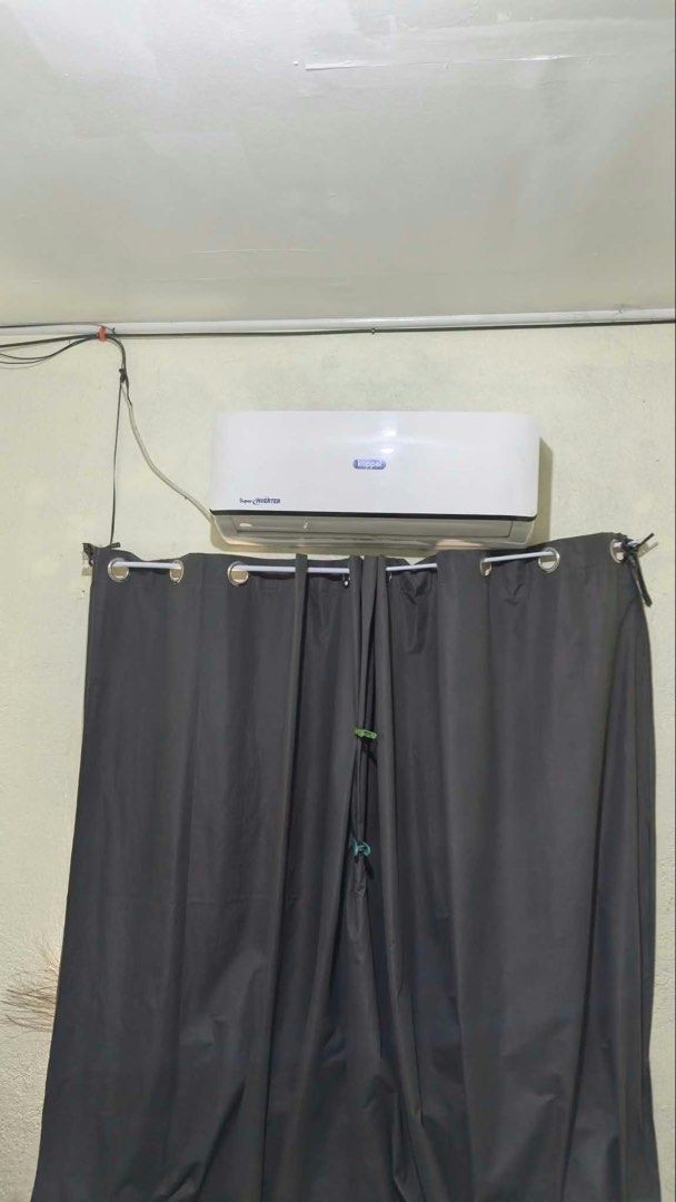 Koppel Super Inverter Split Type Air Conditioner (Category: Air Conditioning and Heating) located in Manila. Submitted by kristopher.antonio (Listing ID 1465603146, Image 2). Description: - Brand: Koppel Super Inverter Split Type Airconi - Refrigerant: R410A eco-friendly - Energy-saving inverter tech for lower electricity bills - Ideal cooling for bedrooms or living spaces - Clean white indoor unit that matches any interior - Standard wall-mounte