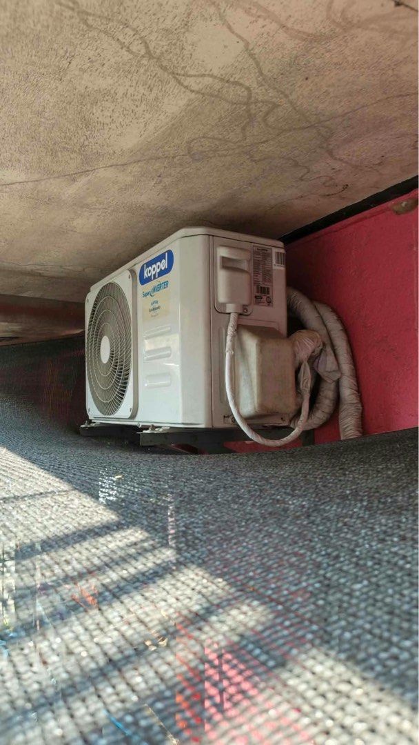 Koppel Super Inverter Split Type Air Conditioner (Category: Air Conditioning and Heating) located in Manila. Submitted by kristopher.antonio (Listing ID 1465603146, Image 3). Description: - Brand: Koppel Super Inverter Split Type Airconi - Refrigerant: R410A eco-friendly - Energy-saving inverter tech for lower electricity bills - Ideal cooling for bedrooms or living spaces - Clean white indoor unit that matches any interior - Standard wall-mounte
