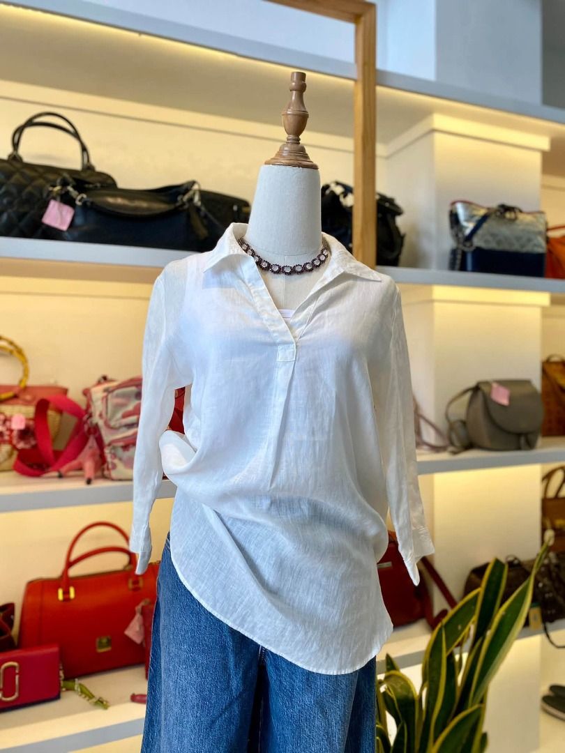 KOREAN LINEN LONGSLEEVE (Category: Longsleeves) located in Baguio. Submitted by asna_taku (Listing ID 1465646758, Image 1). Description: KOREAN LINEN LONGSLEEVE MEDIUM ₱680.