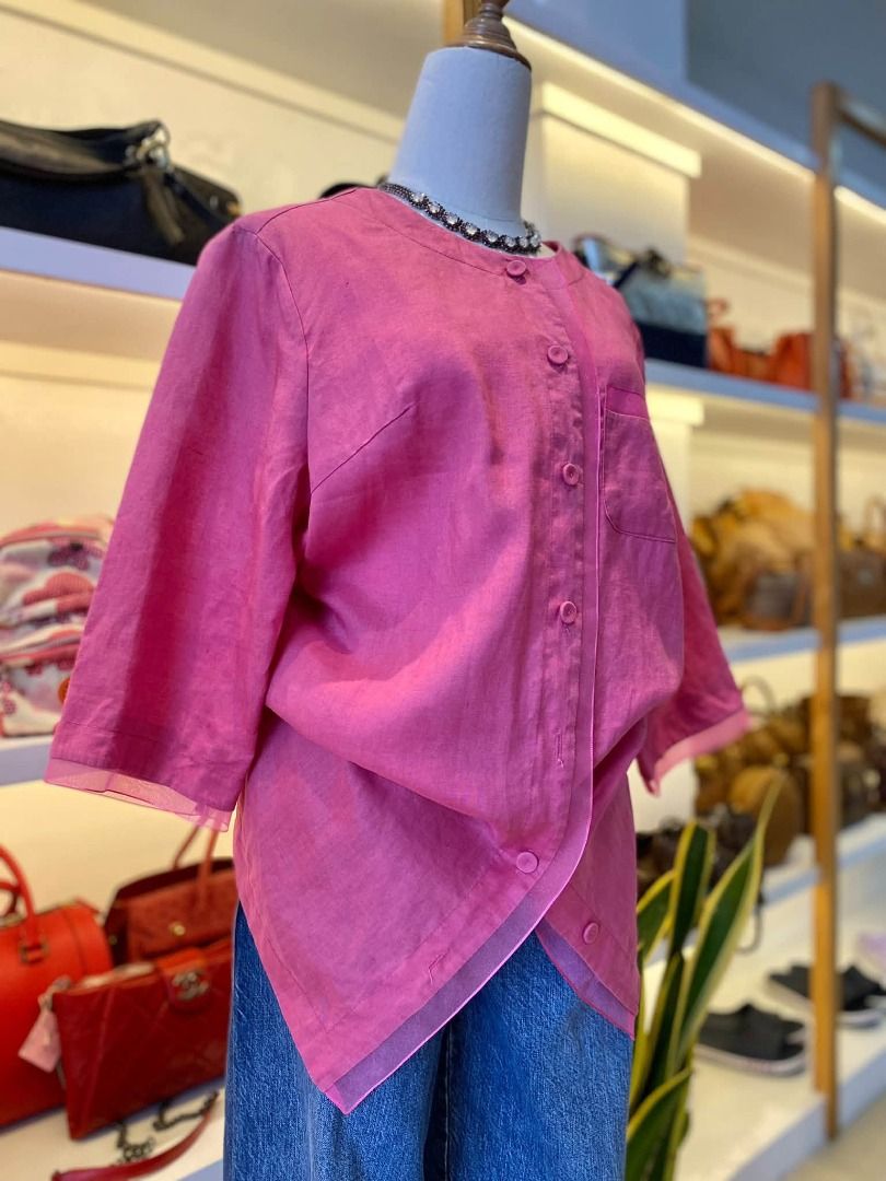 KOREAN LINEN LONGSLEEVE (Category: Longsleeves) located in Baguio. Submitted by asna_taku (Listing ID 1465652979, Image 2). Description: KOREAN LINEN LONGSLEEVE LARGE ₱680.