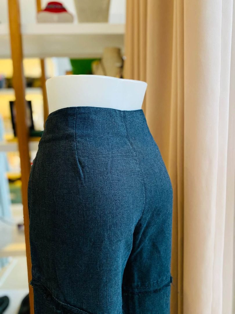 KOREAN LINEN PANTS (Category: Other Bottoms) located in Baguio. Submitted by asna_taku (Listing ID 1465665528, Image 2). Description: KOREAN LINEN PANTS 27-28" VIA TM ₱800.