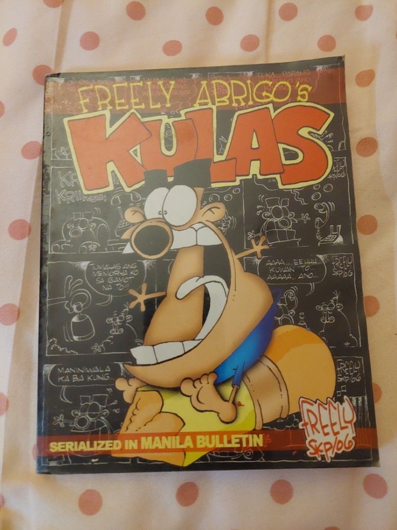 Kulas by Freely Abrigo (Category: Comics & Manga) located in Bulacan. Submitted by piaattos (Listing ID 1465735939, Image 1). Description: Kulas by Freely Abrigo w/ plastic cover MOP: GCASH, MAYA, MARIBANK MOD: GGX, J&T, SDD (NO COD).