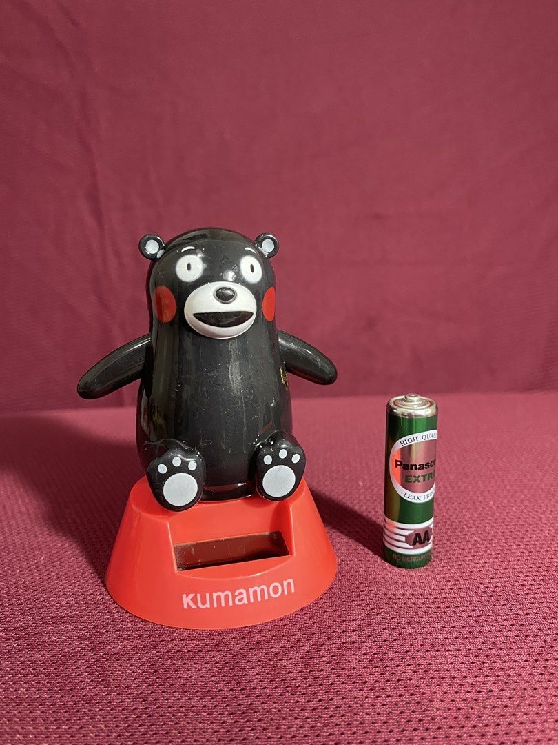 Kumamon Solar Powered Bobble Head Figure (Category: Designer & Blind Box Toys) located in Manila. Submitted by dstrangerthings (Listing ID 1465717785, Image 1). Description: ✅working .
