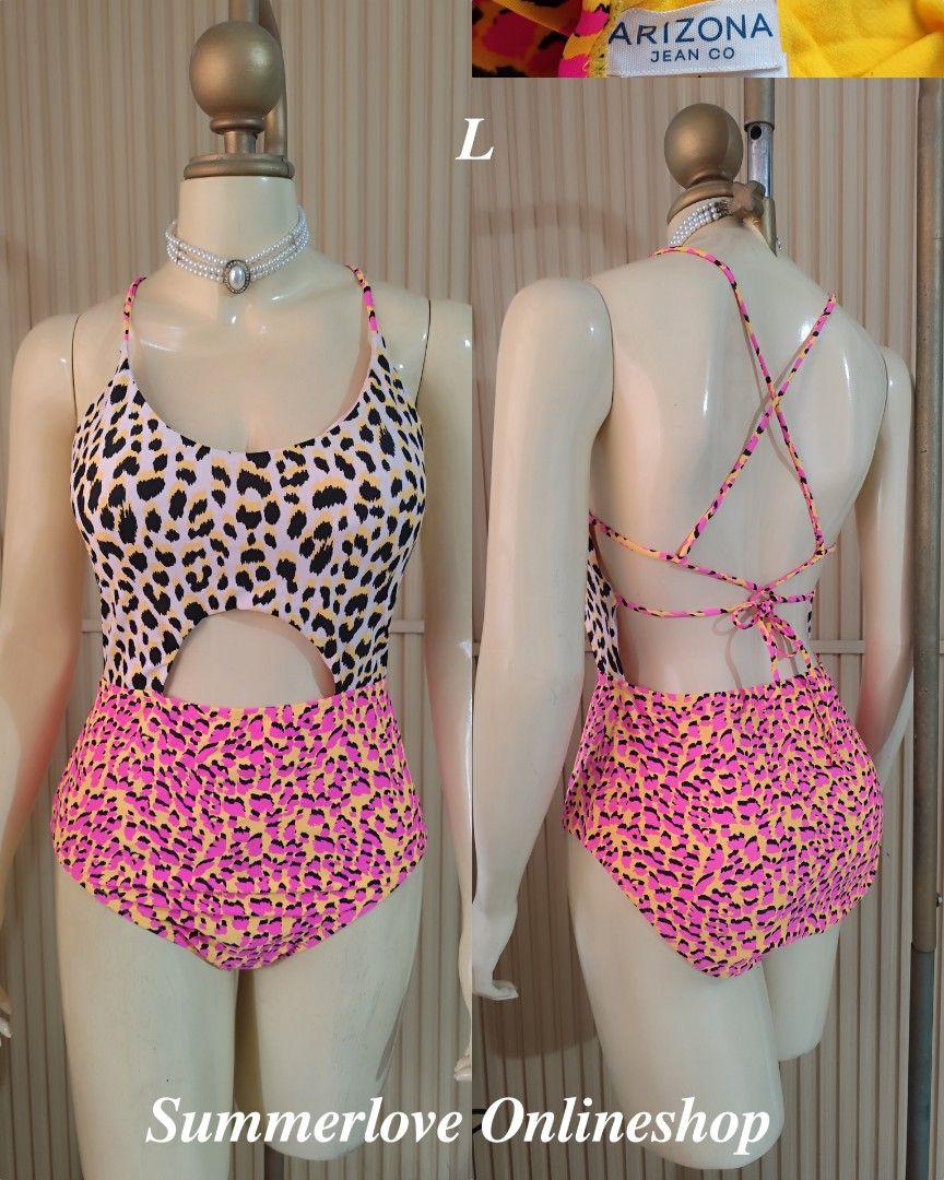 (L) Arizona One Piece Swimsuit (Category: Bikinis & Swimsuits) located in Paranaque City. Submitted by tanz2014 (Listing ID 1465598651, Image 1). Description: 🌻Like New🌻 🌼Brand: ARIZONA ➡️Padded 🌸Size: Large 💸Mine: P300 🔺All Items are PRELOVED in good condition. 🔺Please do manage your expectations. 🔺WASH before USE‼️ 🔺BUY at your own RISK‼️ ❌NO RETURN, NO EXCHANGE POLICY❌ 🚫BOGUS BUYER/JOY RESERVER will be posted in every groups....