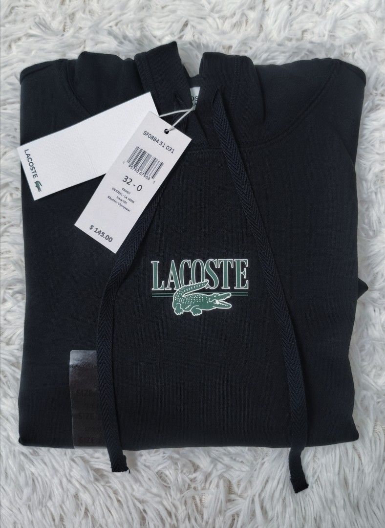 Lacoste for women (Category: Coats, Jackets and Outerwear) located in Rizal. Submitted by astrid20 (Listing ID 1465689259, Image 3). Description: Onhand‼️ 100% authentic from US Lacoste for women Relaxed fit size 32 Open for layaway . . #lacoste #lacosteforsale #lacostehoodie #notofake.