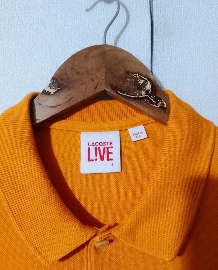 Lacoste live (Category: Tshirts & Polo Shirts ) located in Iligan City. Submitted by jh_pr0 (Listing ID 1465695601, Image 2). Description: Làcôstè lîvè Good as new Size: 3 (19x27-28)longback Color rate: 9.8/10 No issue Mine: 1200+sf.