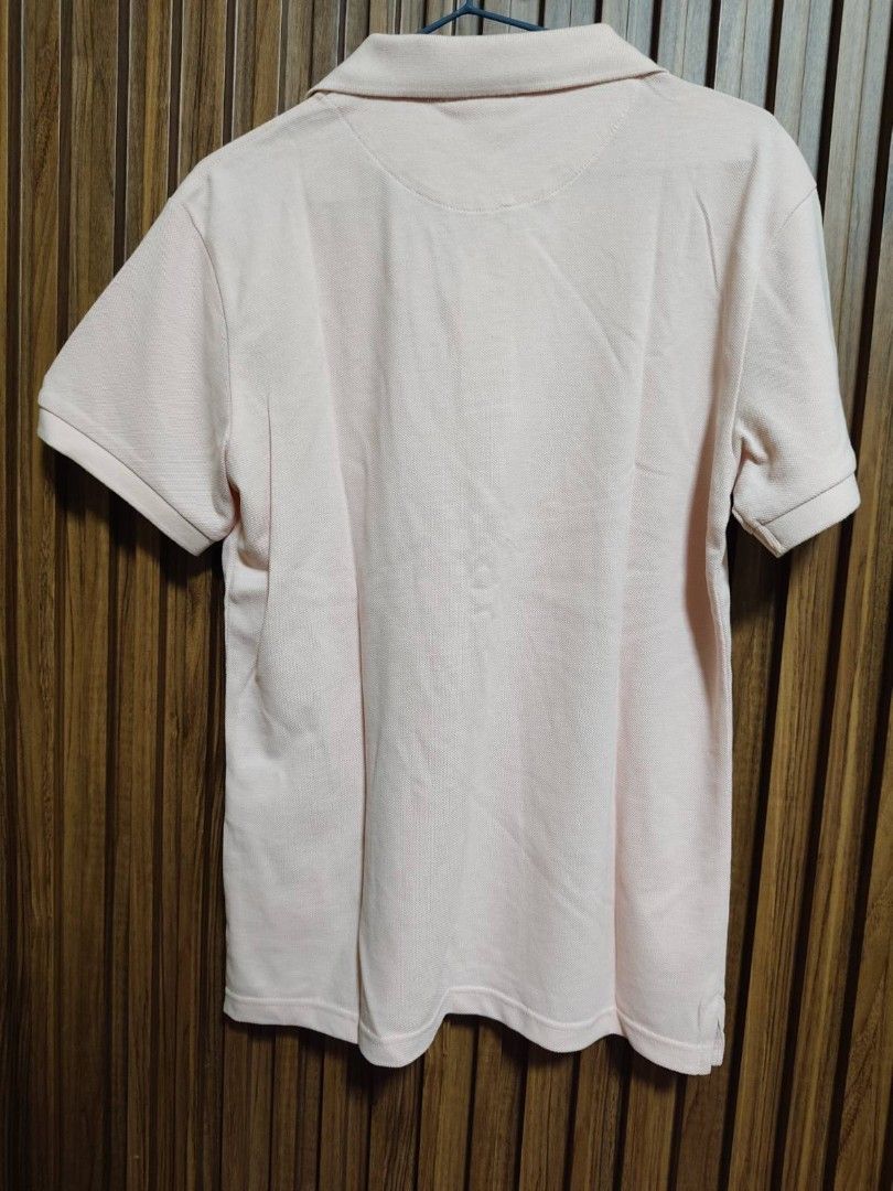 Lacoste Men's/ unisex regular fit( light pink) (Category: Tshirts & Polo Shirts ) located in Cavite. Submitted by oncetop_declutter (Listing ID 1465676282, Image 2). Description: brand new with hang tag regular fit unisex shipping fee c/o buyer.