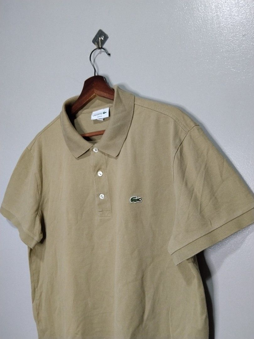 Lacoste Polo Shirt (Category: Tshirts & Polo Shirts ) located in Bago City. Submitted by classic_picked_up (Listing ID 1465692001, Image 2). Description: excellent condition my minimal sign of usage sa collar 22.5 by 27 9.5/10 color rate can fit large to semi xl.