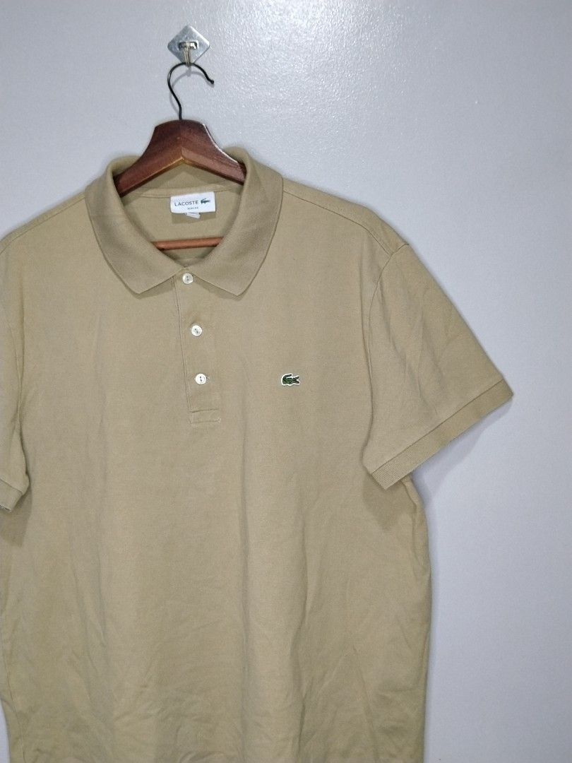 Lacoste Polo Shirt (Category: Tshirts & Polo Shirts ) located in Bago City. Submitted by gent.ly.getup (Listing ID 1465692729, Image 3). Description: excellent condition issue: minimal sign of usage sa collar 22.5 by 27 can fit large to semi xl 9.5/10 color rate.
