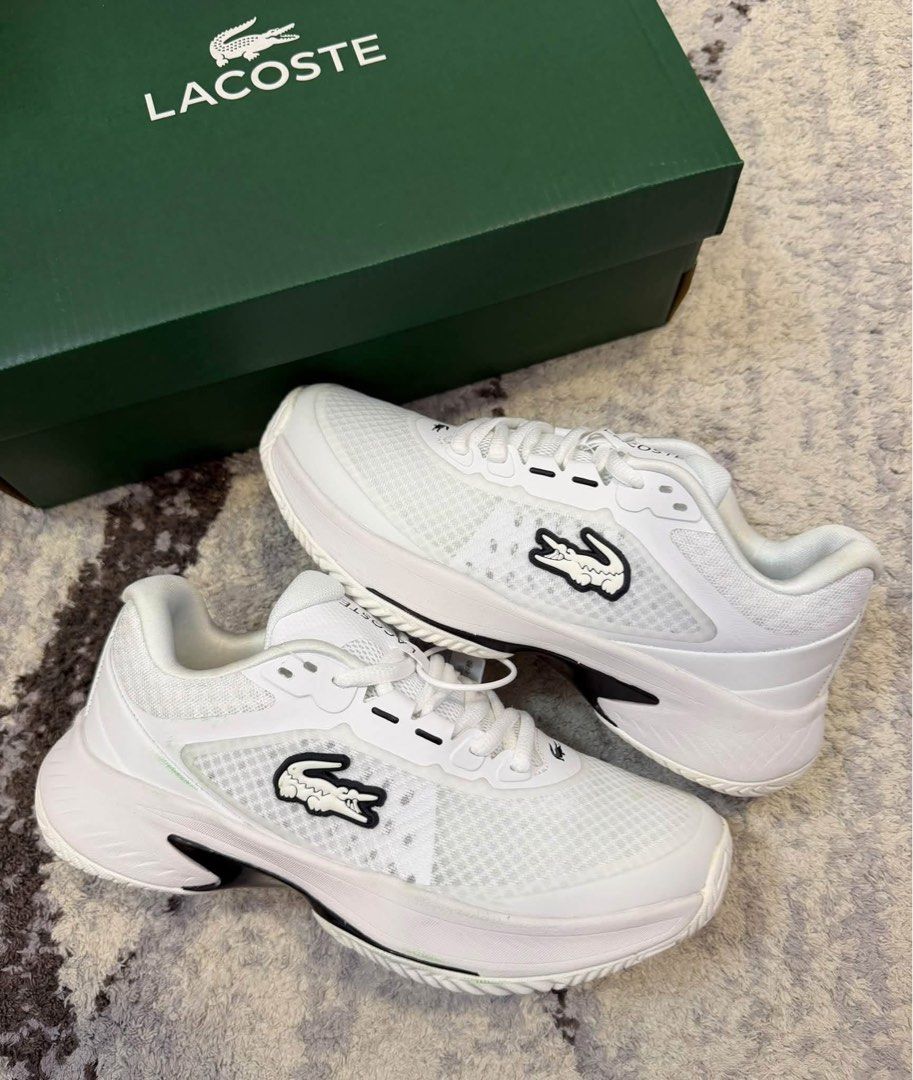 Lacoste Tech Point Sneakers (Category: Sneakers) located in Manila. Submitted by aiman_sole5 (Listing ID 1465648055, Image 3). Description: Lacoste Tech point pickleball / Tennis Shoes ₱2,200 - with box included Available size: 36.37.38.39.40 41.42.43.44.45 📍 Binondo, Manila - Lalamove available (same day delivery) - JNT shipping available .