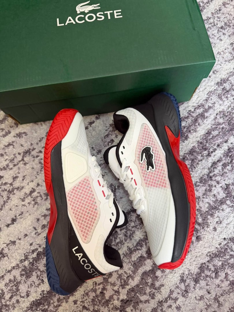 Lacoste Tech point Sneakers (Category: Sneakers) located in Manila. Submitted by aiman_sole5 (Listing ID 1465649316, Image 2). Description: Lacoste Tech point pickleball / Tennis Shoes ₱2,200 - with box included Available size: 36.37.38.39.40 41.42.43.44.45 📍 Binondo, Manila - Lalamove available (same day delivery) - JNT shipping available .