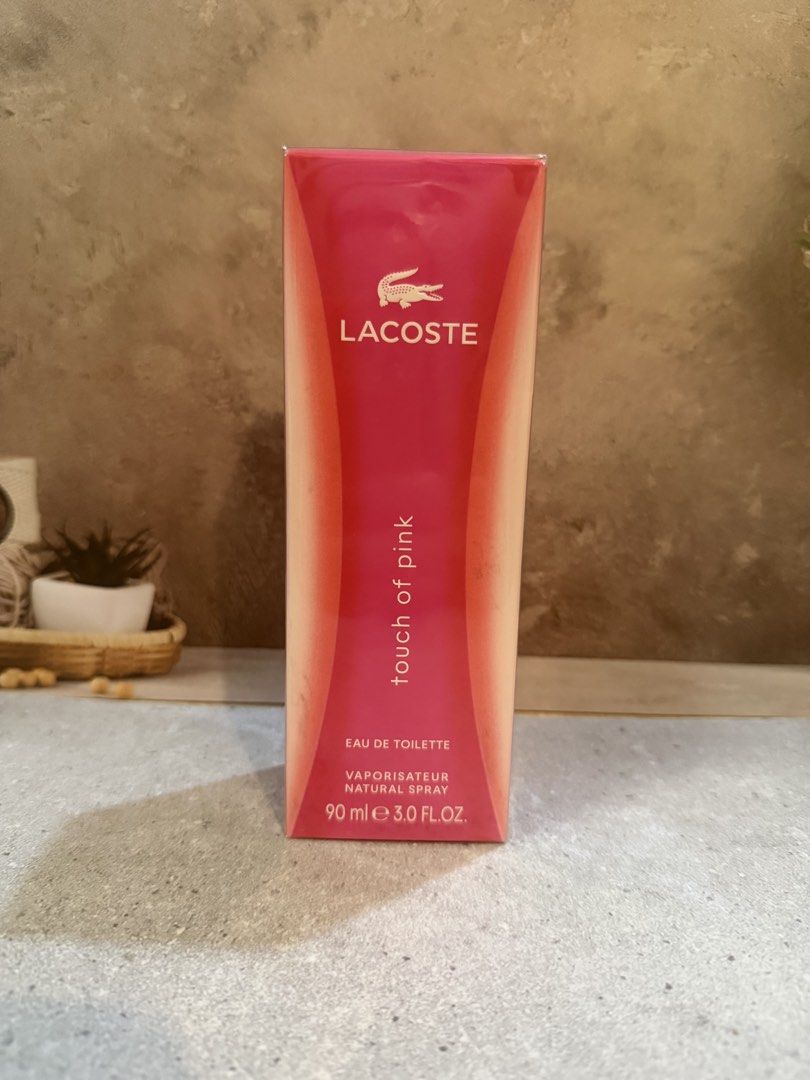 Lacoste Touch of Pink (Category: Fragrance & Deodorants) located in Paranaque City. Submitted by oommggg (Listing ID 1465584137, Image 1). Description: 100 % Original Perfume! Not fake NOT Us, Dubai, Singapore Etc. 100% ORIGINAL!!!! Paranaque area.