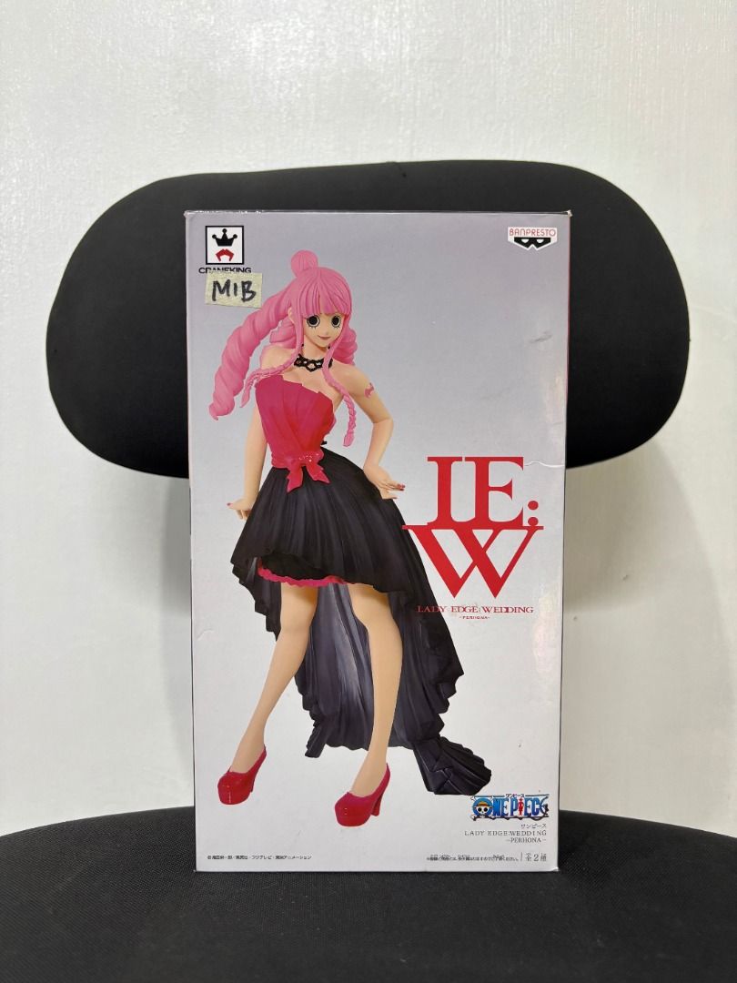Lady Edge Wedding Perona (Category: Figurines & Statues) located in Bulacan. Submitted by funkopatsaiyajin (Listing ID 1465669726, Image 1). Description: MIB - Mint in Box 📍 Location : SJDM Bulacan / North Caloocan 🚚 MOD : LBC / Lalamove / Grab Express / Drop&Go 💳 MOP : GCash / GoTyme / Maribank / Maya Express.