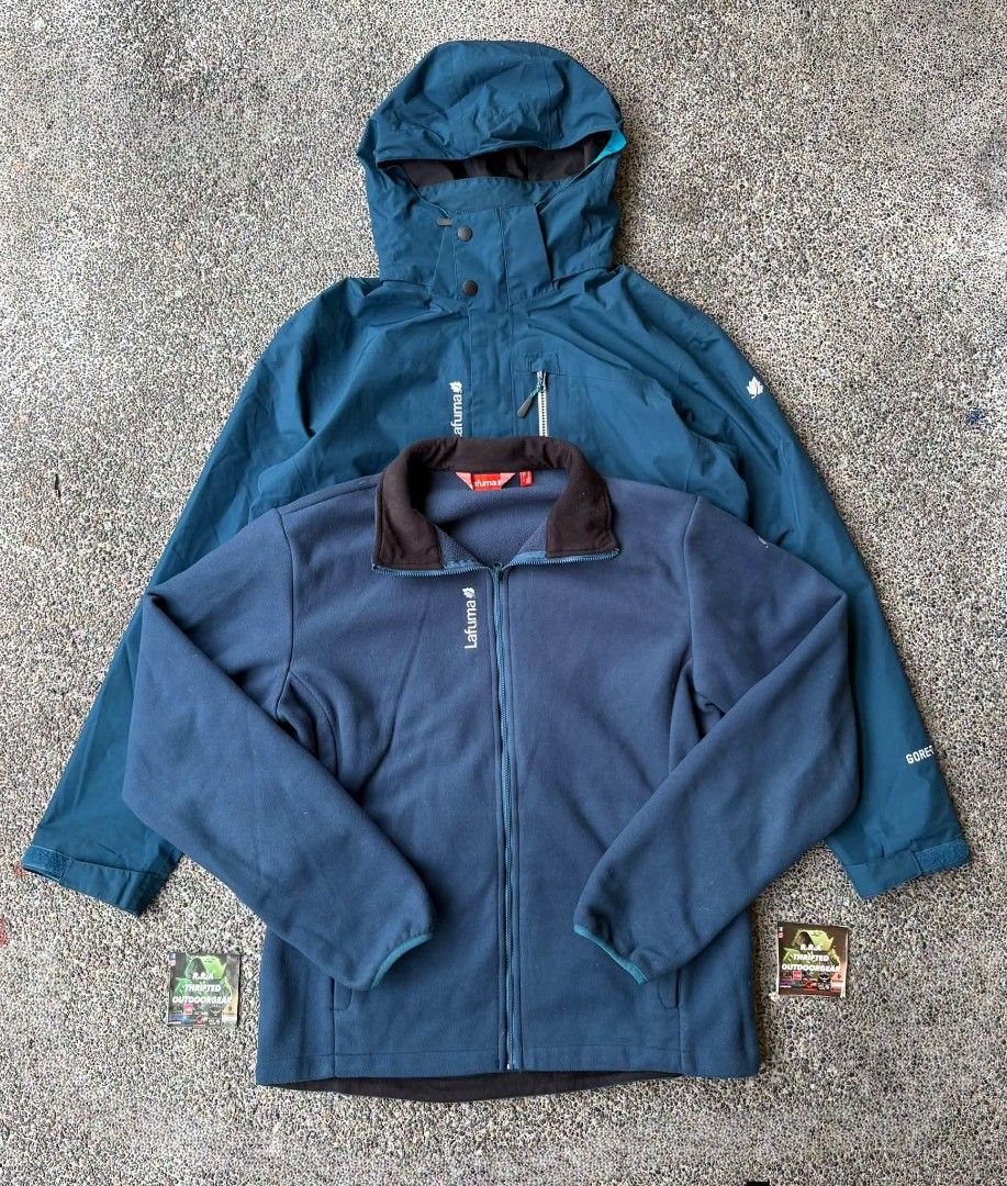 Lafuma 2 And 1 Jacket GORE-TEX Men’s (Category: Coats, Jackets and Outerwear) located in Caloocan City. Submitted by rjlthrifts (Listing ID 1465706107, Image 1). Description: Lafuma 2 And 1 Jacket GORE-TEX Men’s high-performance waterproof shell engineered primarily for wet, windy, and unstable weather conditions. Excellent Condition Color Rate 10/10 Inner 27 Length 23 Width Outer 29 Length 23 Width No issue. Price. 2,780 Loc. South Caloocan Cour