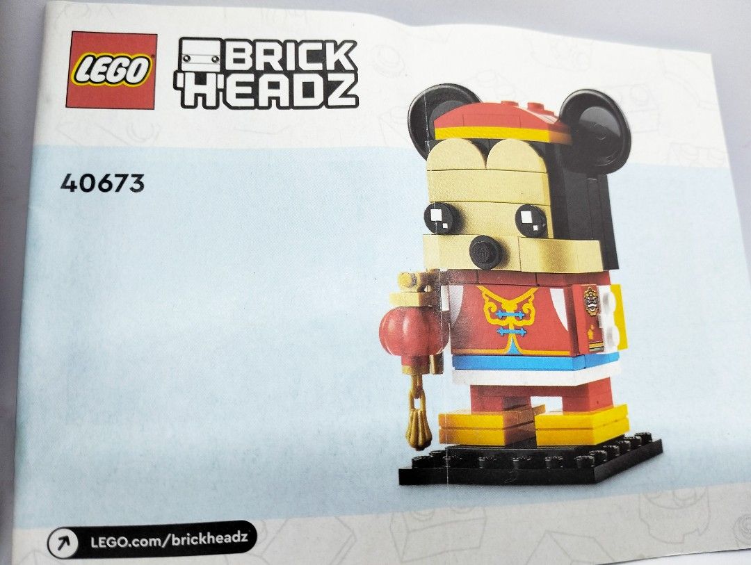 Lego 40673 Brick Heads Mickey (Category: Lego & Building Sets) located in Baguio. Submitted by toys_of_yesteryear (Listing ID 1465706354, Image 2). Description: 📌loc. Baguio ✅ Lego 40673 Brick Headz. Sealed inner blocks packaging. Unsealed damaged box. Actual photos posted ✅Price: posted + sf. 👉Mop: Gcash 👉Mod: J&T only These are carefully hand-picked, hard-to-find pieces sourced from multiple suppliers. Some were acquired through bidding, and