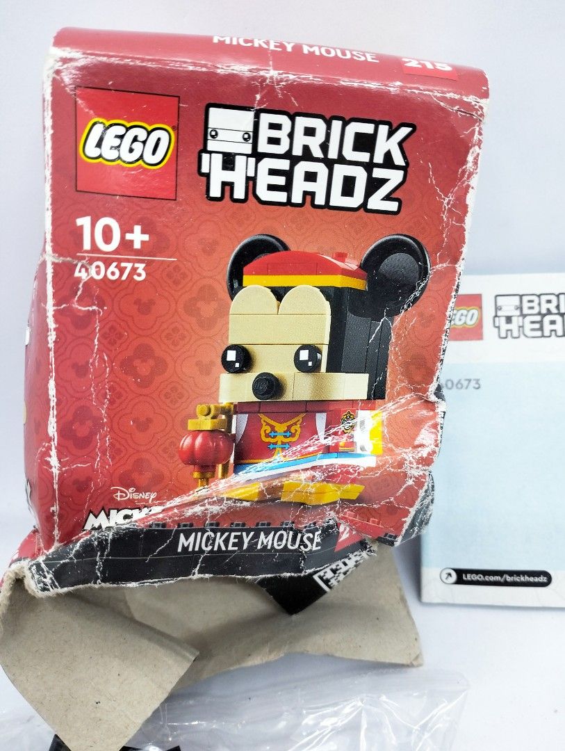 Lego 40673 Brick Heads Mickey (Category: Lego & Building Sets) located in Baguio. Submitted by toys_of_yesteryear (Listing ID 1465706354, Image 3). Description: 📌loc. Baguio ✅ Lego 40673 Brick Headz. Sealed inner blocks packaging. Unsealed damaged box. Actual photos posted ✅Price: posted + sf. 👉Mop: Gcash 👉Mod: J&T only These are carefully hand-picked, hard-to-find pieces sourced from multiple suppliers. Some were acquired through bidding, and