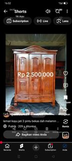 (Kategori: ) berada di . Dikirim oleh adelalabgr99519 (ID iklan 1465659500, Gambar 1). Deskripsi: .