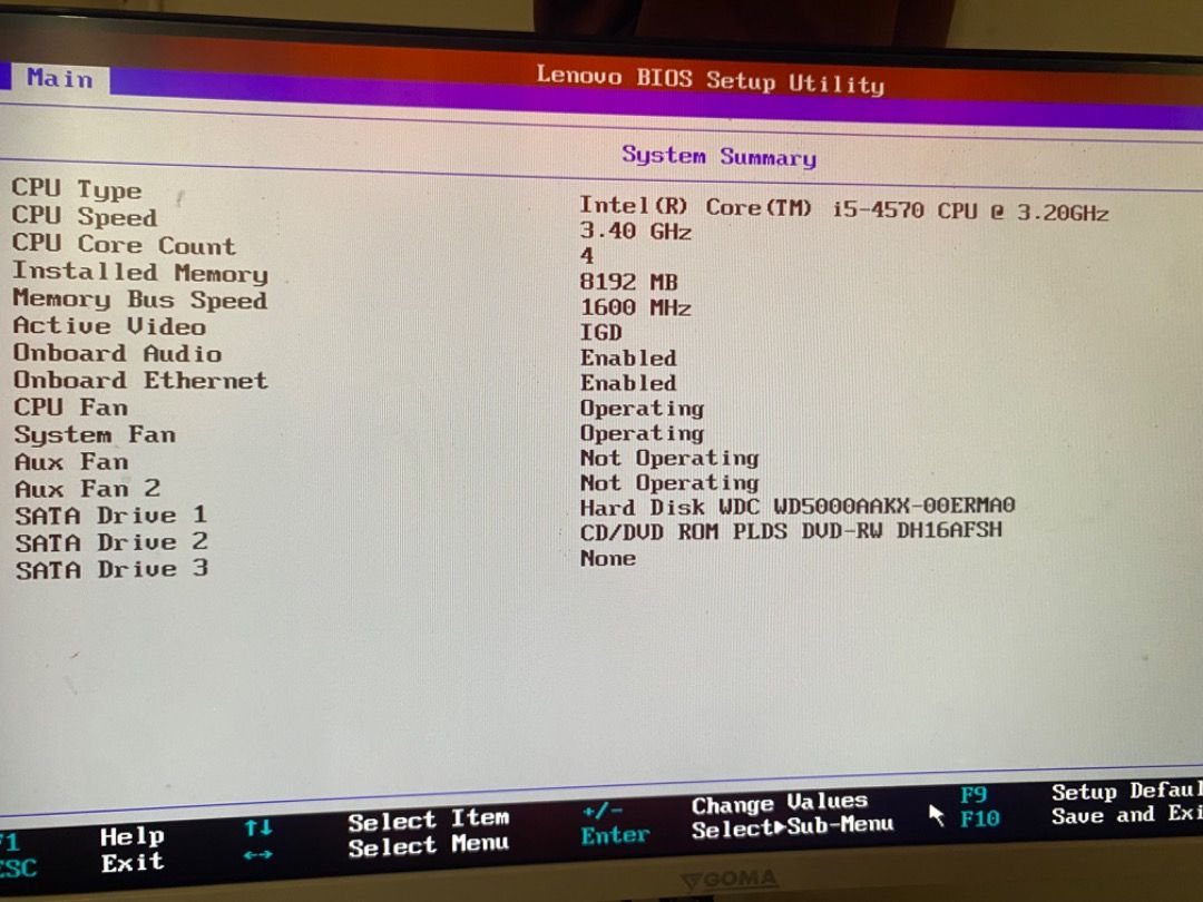 LENOVO THINKCENTRE M74 (Category: Desktops) located in Caloocan City. Submitted by happygem.5a1410 (Listing ID 1465604531, Image 3). Description: Intel core I5-4th gen(4570) 8gb ram 500gb HDD Need reformat.