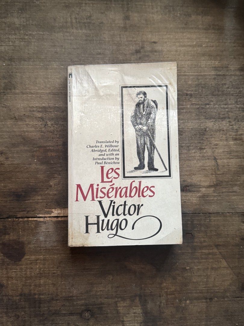 Les Miserables Victor Hugo (Category: Storybooks) located in Laoag. Submitted by warm.calicocat (Listing ID 1465632334, Image 1). Description: RFS: For decluttering purposes •Heavily used (pm me if you need more photo references) •Visible tanning and stains on the sides of the pages but none on the actual pages •No creases // Has plastic cover •Paperback Original Copy.
