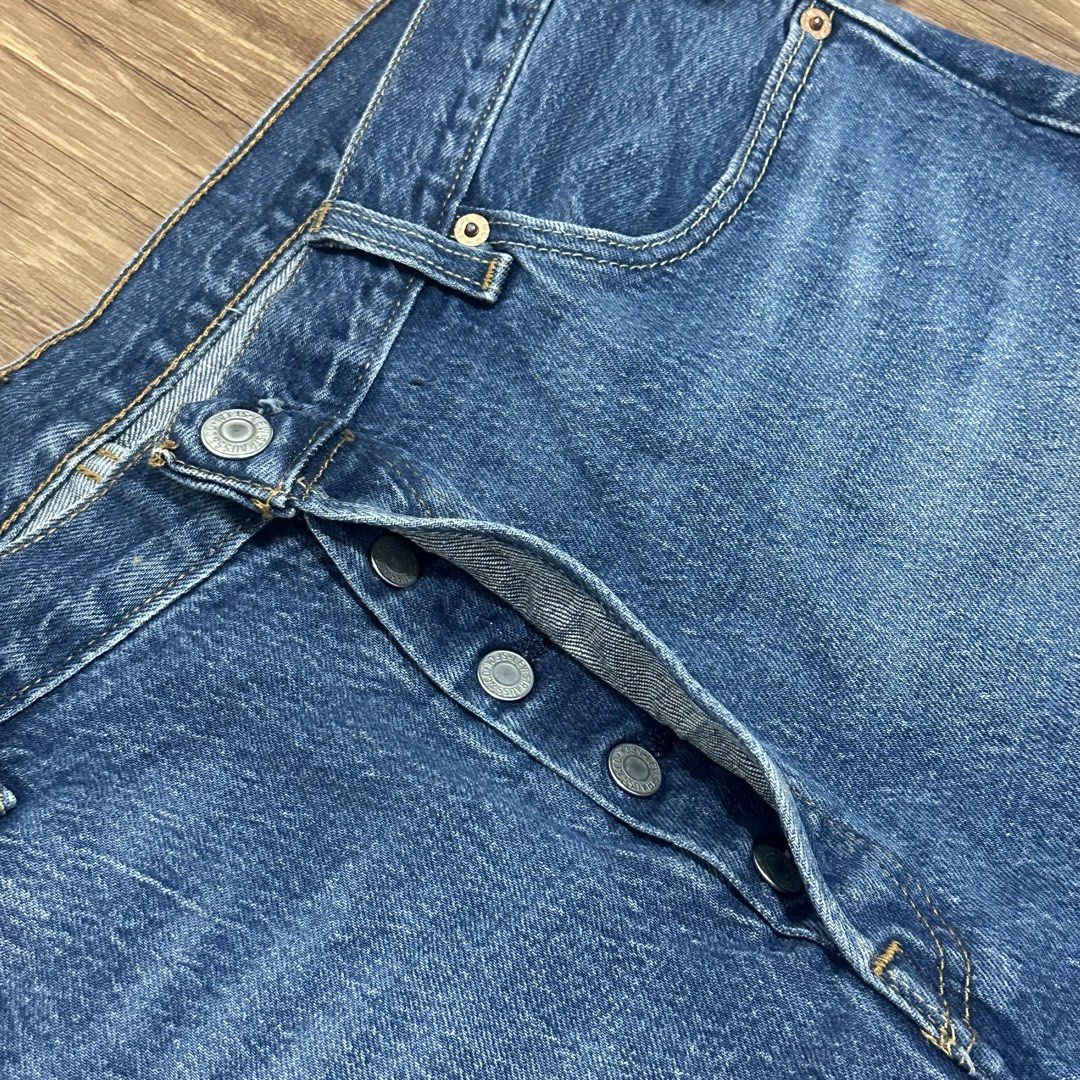 Levis 501 Shorts (Category: Shorts) located in Calamba. Submitted by dripparadise.archive (Listing ID 1465749733, Image 2). Description: Levis 501 Shorts - In Excellent condition Waistline: 36” Length: 20” Need wash only 880+ Shipping fee.
