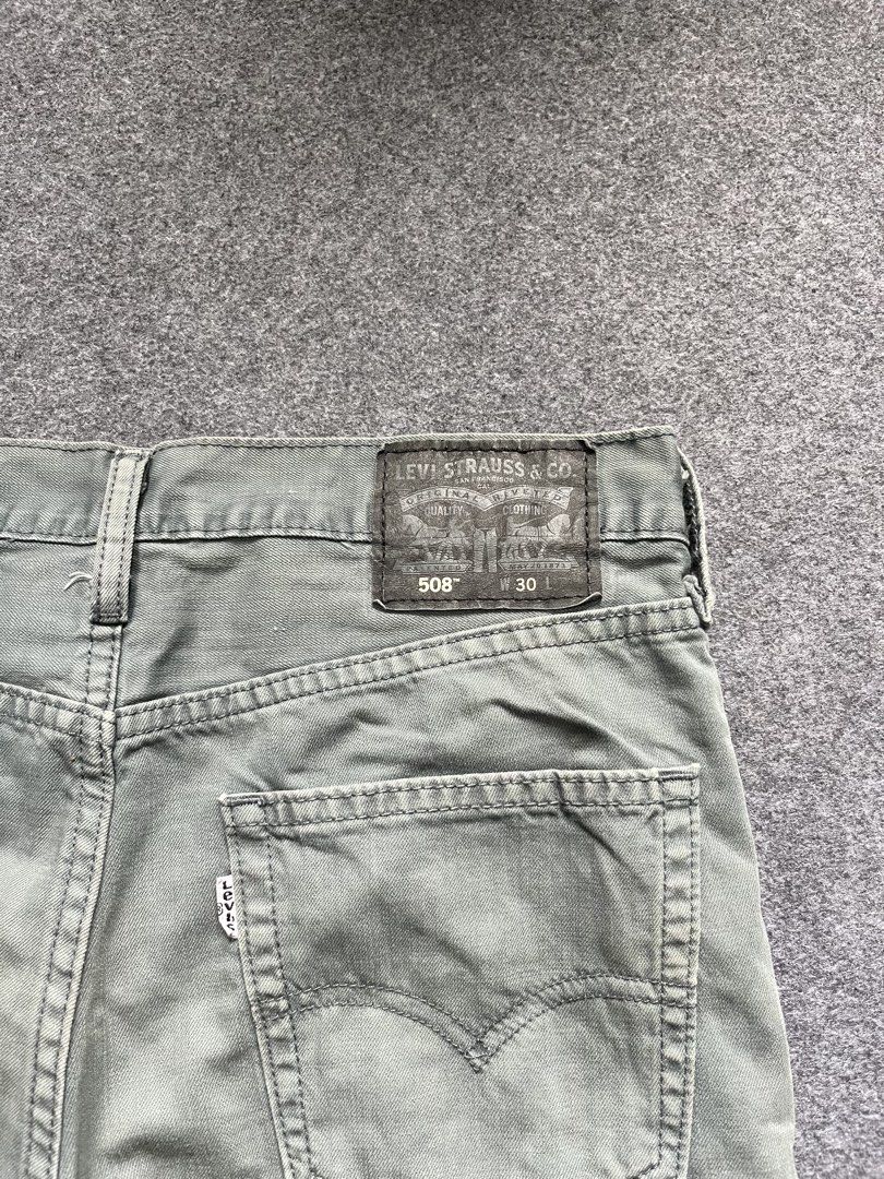 Levi’s 508 denim short (Category: Shorts) located in Lapu Lapu. Submitted by jhonrener41426 (Listing ID 1465633458, Image 3). Description: Size 30 Length-21.5 Leg opening-9 Excellent condition Color rate 9.5/10 Authentic Issue none Need wash lang .