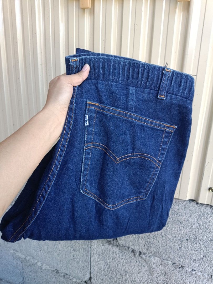 LEVI'S VINTAGE WHITE TAB (Category: Jeans) located in Buguias. Submitted by leeyyy_sa (Listing ID 1465662799, Image 2). Description: LEVIS VINTAGE WHITE TAB W: 34 via Tape Measure Length: 40 High waist (12.5" rise) NON STRETCH EXCELLENT USED CONDITION Cut tags pero may tatak mga hardwares.
