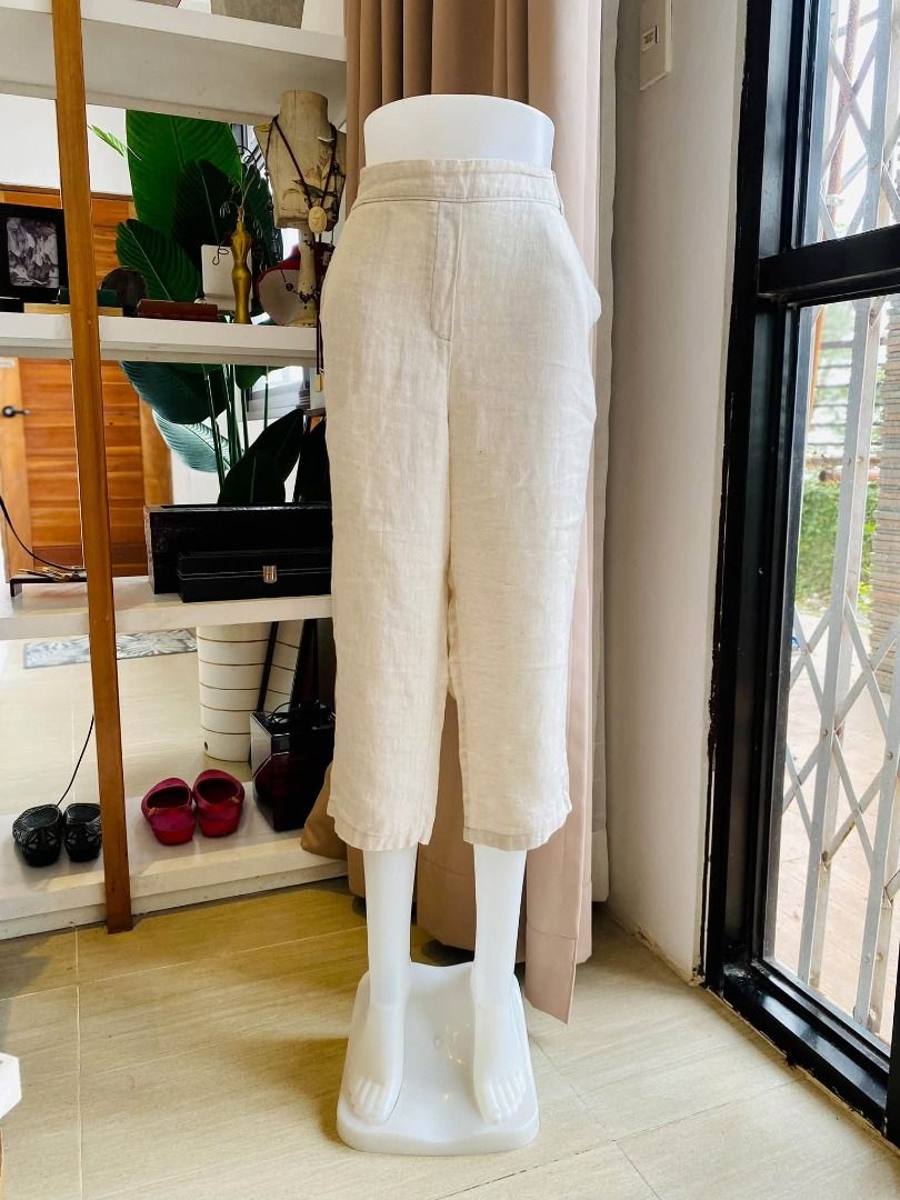 LINEN GARTERIZED PANTS (Category: Other Bottoms) located in Baguio. Submitted by asna_taku (Listing ID 1465665368, Image 1). Description: 33-34.