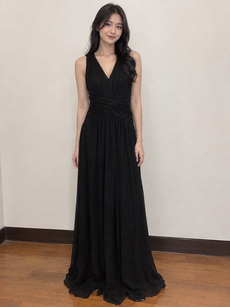 Long black dress (Category: Dresses) located in Manila. Submitted by freecloud_d56a27 (Listing ID 1465660295, Image 1). Description: .