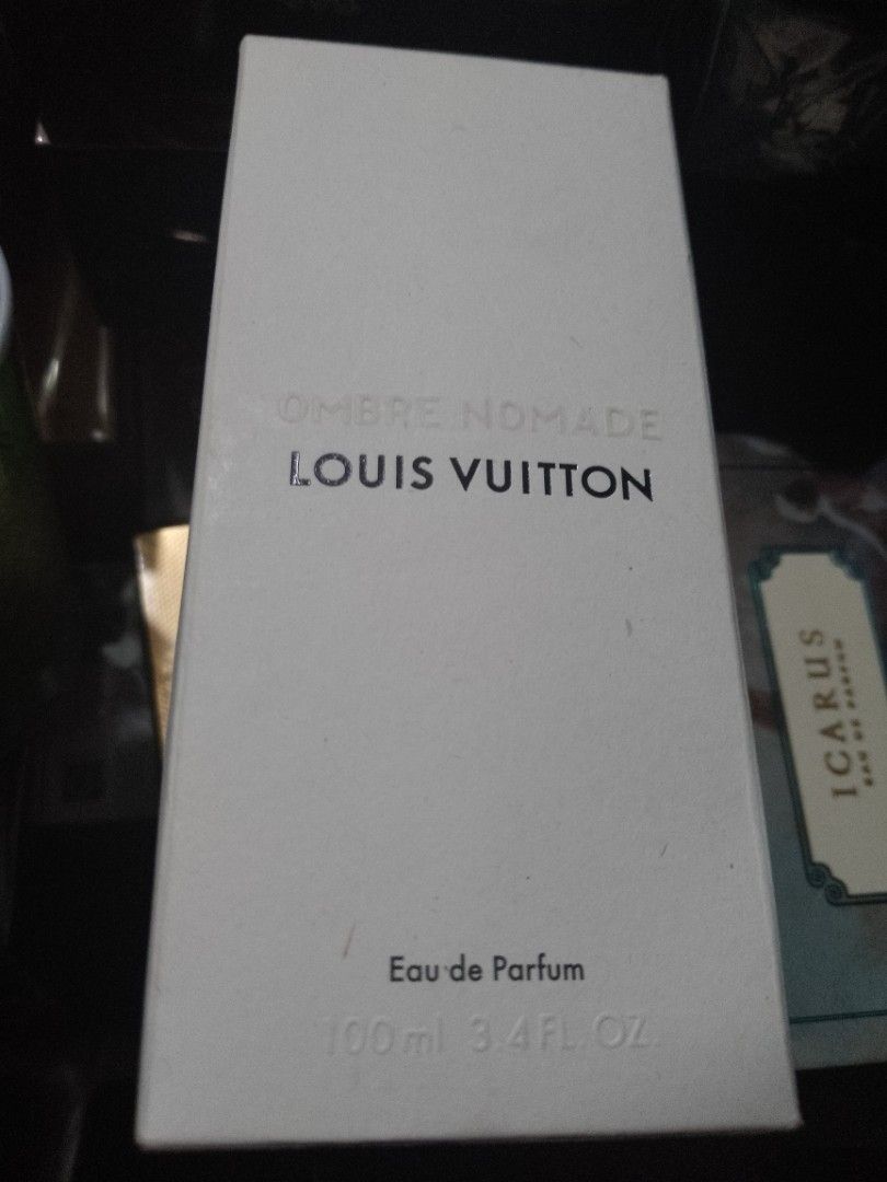 Louis Vuitton Ombre Nomade Eau De Parfum (Category: Fragrance & Deodorants) located in Manila. Submitted by tebbys (Listing ID 1465685253, Image 1). Description: Few Sprays Missing Full Presentation with paperbag .