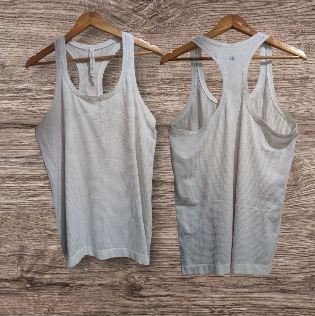 Lululemon Swiftly Tech Racerback 2.0 Hip Length (Category: Activewear) located in Calamba. Submitted by indiecated.thriftnshop (Listing ID 1465622296, Image 1). Description: Lululemon Swiftly Tech Racerback 2.0 Hip Length dot 10 27x19.