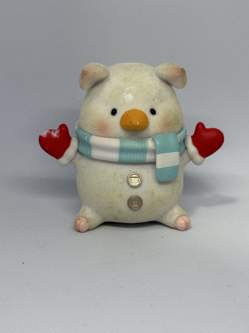 LuluPig - Take all (Category: Designer & Blind Box Toys) located in Manila. Submitted by silverfalcon_dbc769 (Listing ID 1465750299, Image 3). Description: - Bundle of cute fuzzy pig miniatures - Includes unique variations: snowman pig, pole dancer pig, chef pig with backdrop, muscular wrestler pig, and more - Price: ₱250 for the complete set - Perfect for desk displays or miniature collections - Grab all of them together!.