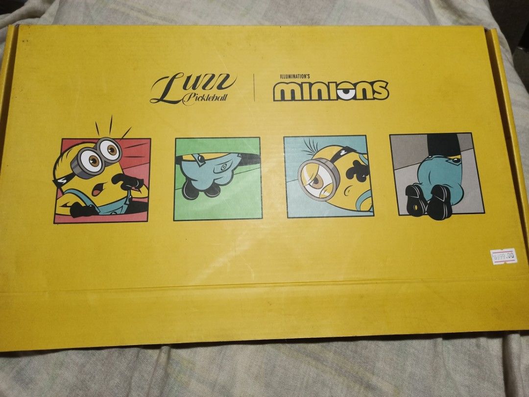 Luzz cannon pickleball paddle (Category: Other Sports Equipment and Supplies) located in Bacoor. Submitted by joromoto18 (Listing ID 1465657885, Image 2). Description: For sale original preloved pickleball paddle Bought last july Still in good condition Selling as is lang din po Luzz cannon minions pickleball paddle 3,200 pesos only Paunahanan na lang Fixed mura na yan pass sa barat Hanap iba if kulang po budget Pass sa tawad Nagpalit lang ko ng 