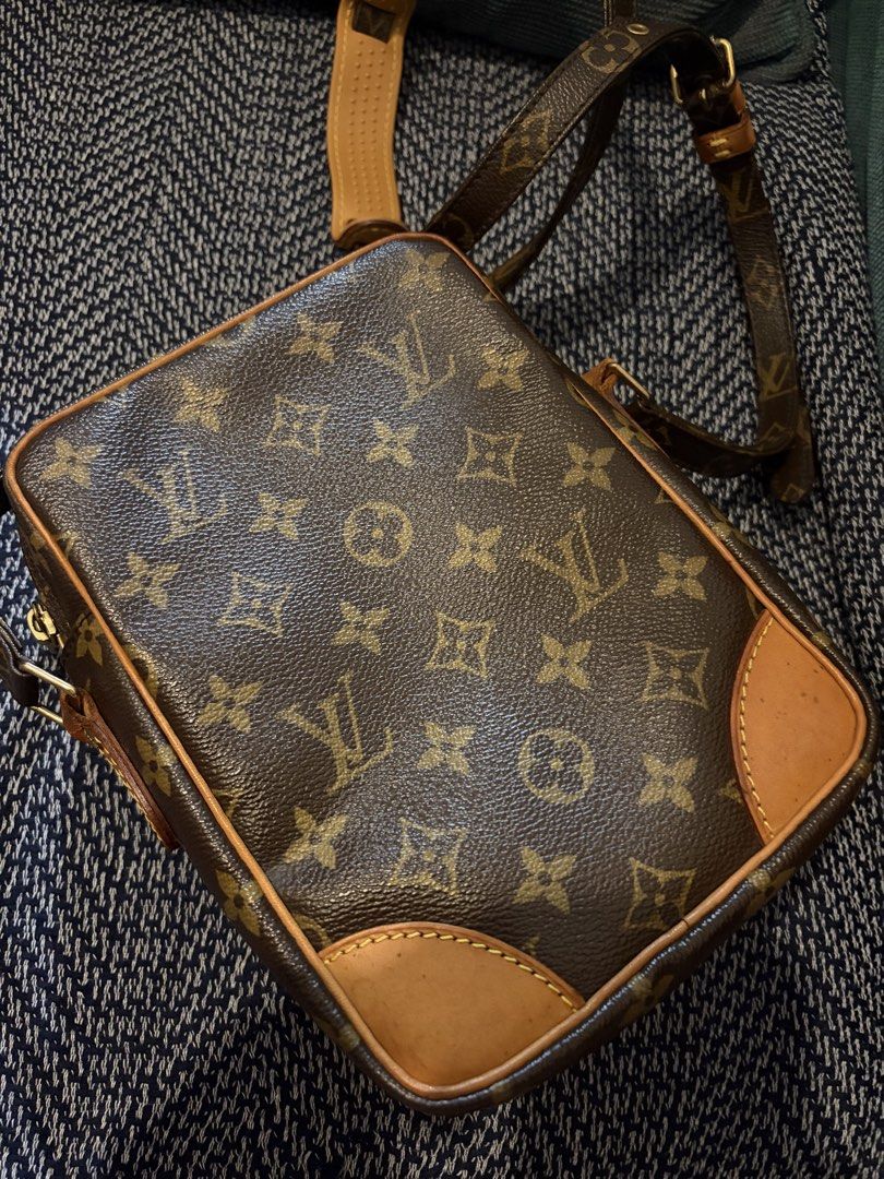 *LV Amazon Crossbody Bag with Certificate* (Category: Luxury Bags & Wallets) located in Mandaluyong City. Submitted by localbudol (Listing ID 1465595180, Image 2). Description: Louis Vuitton Vintage Amazone Monogram Crossbody — ₱45,000 Authenticated by LegitGrails. Vintage piece with beautiful natural patina and classic Monogram canvas. Good overall vintage condition with signs of age consistent with its era. Original strap and hardware..
