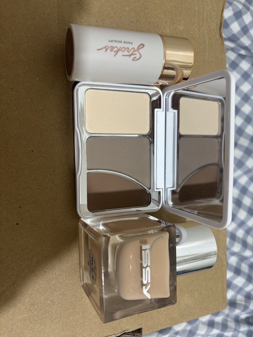 Issy Foundation available (Category: Makeup) located in Batangas. Submitted by moonagedaydreamm (Listing ID 1465753495, Image 2). Description: Issy Foundation in NL2.5 - 90% left Strokes Bronzer in Cinnamon - 80% left SOLD Cloud Beauty Contour Palette in 02 Neutral - Swatched only - SOLD This year lang nabili. Check Screenshots please Location: Manila Mode of Delivery: Jnt/Lalamove Rfs: Decluttering.