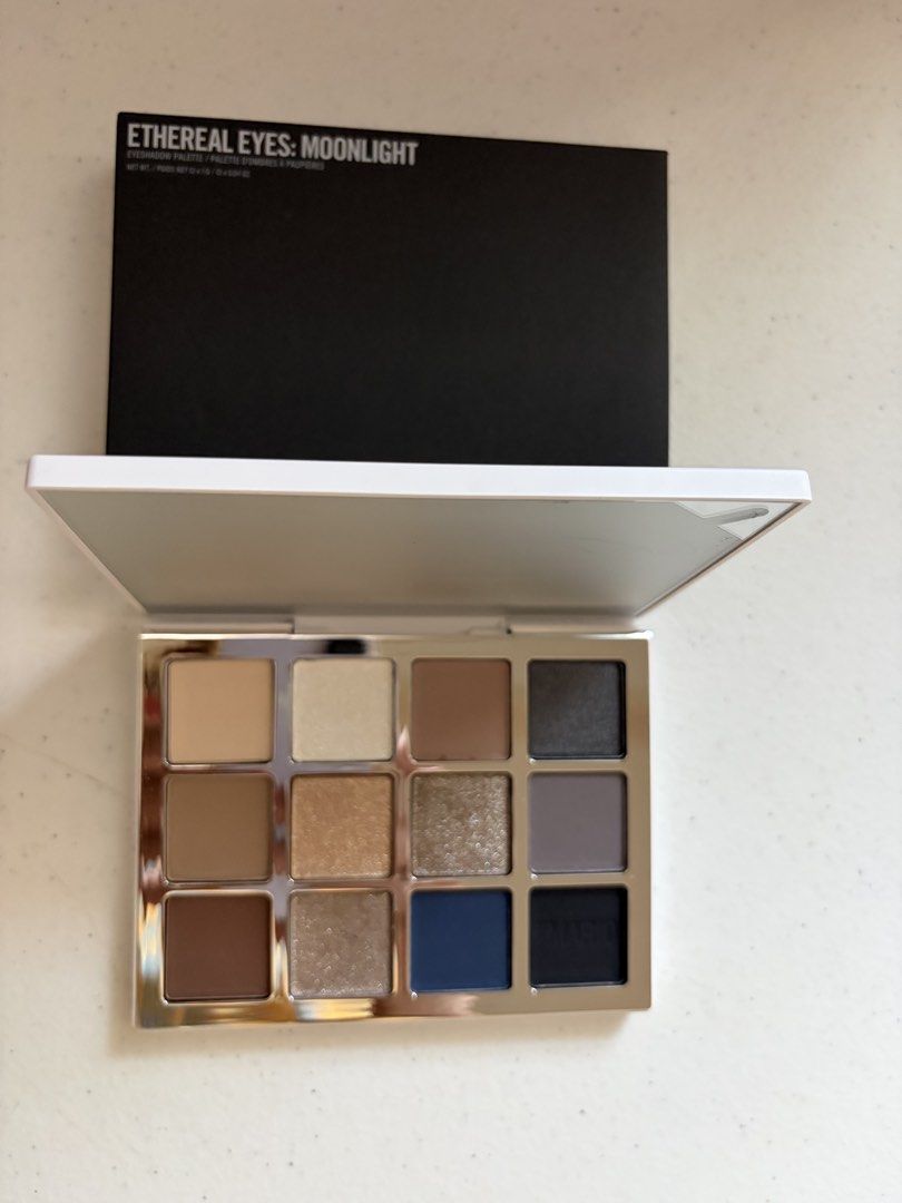 MAKEUP BY MARIO MOONLIGHT EYESHADOW PALETTE (Category: Makeup) located in San Juan City. Submitted by cashfrancefashioncosmetics_ph (Listing ID 1465759154, Image 2). Description: ORIGINAL USA SHADE SHADE DESCRIPTION EM 1: Satin Cream EM 2: Shimmering Opal EM 3: Matte Mauve Brown EM 4: Metallic Slate EM 5: Matte Gray Beige EM 6: Shimmering Bronzey Gold EM 7: Shimmering Taupe EM 8: Satin Cool Gray EM 9: Matte Warm Brown EM 10: Shimmering Golden EM 