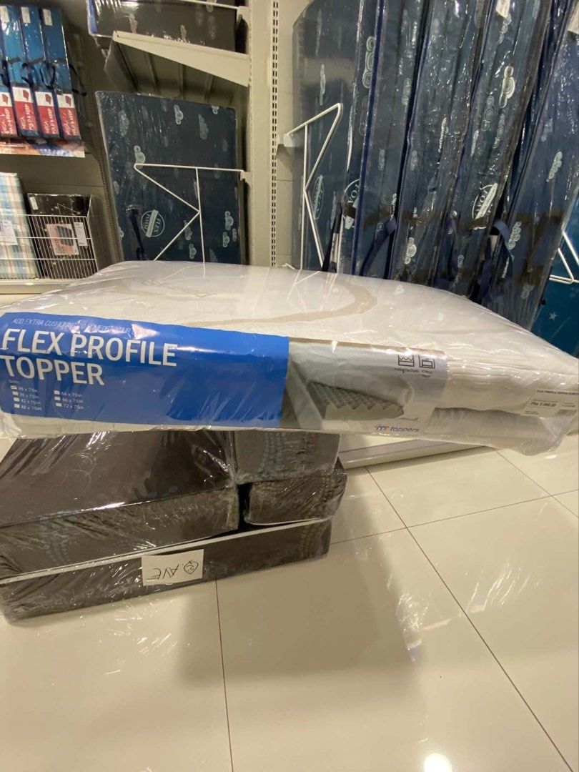 Mandauefoam Flex Profile Topper 2x36x75 (Category: Bedding & Towels) located in Tanza. Submitted by morbita (Listing ID 1465590088, Image 3). Description: MandaueFoam Flex Profile Topper - 2inx36inx75in (single bed) - recently bought (as seen in printed ref code) and only used once - no issues at all - price still negotiable 🧧: BPI, GCash, Maya, and Landbank 🚘 : J&T, Flash Express, LBC, and any SDD *can also do meetups for cash transactions .