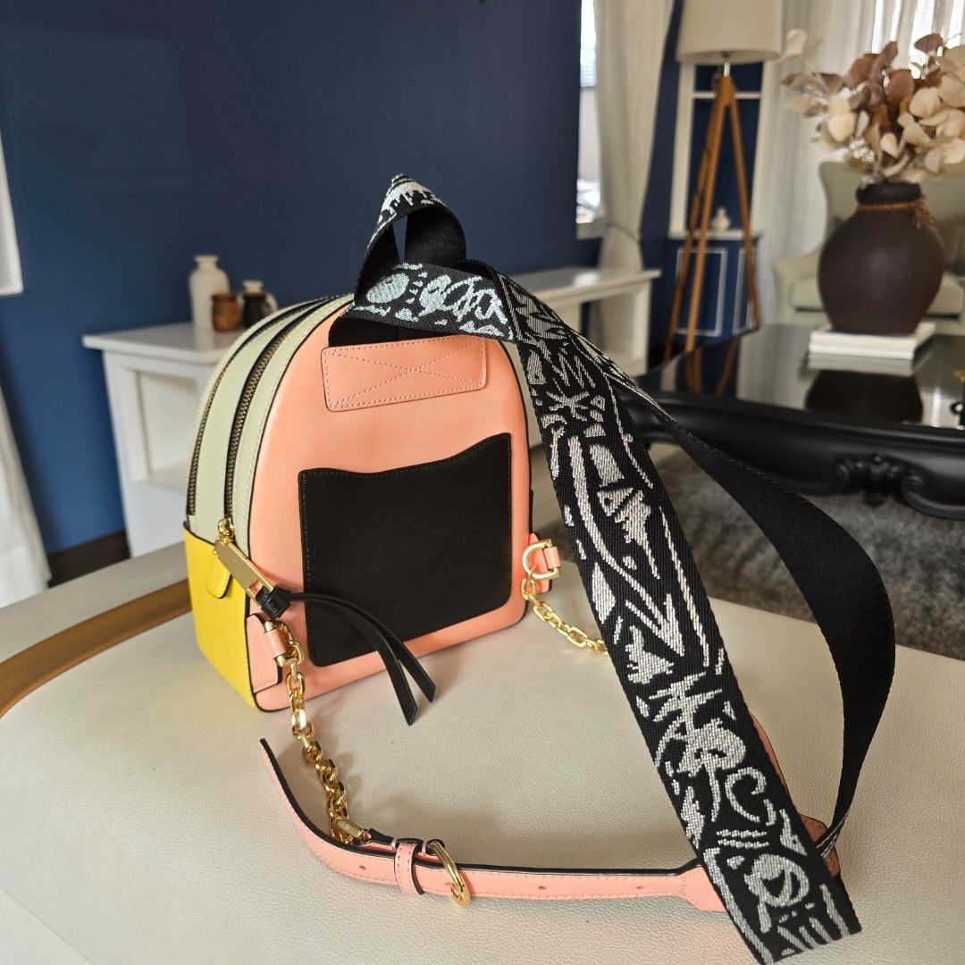 Marc Jacobs Pack Shot Backpack Multicolor (Category: Luxury Bags & Wallets) located in Paranaque City. Submitted by portodimoda (Listing ID 1465601755, Image 2). Description: AUTHENTIC AND AVAILABLE!!! 16k each Comes with paper cards and dustbag only .