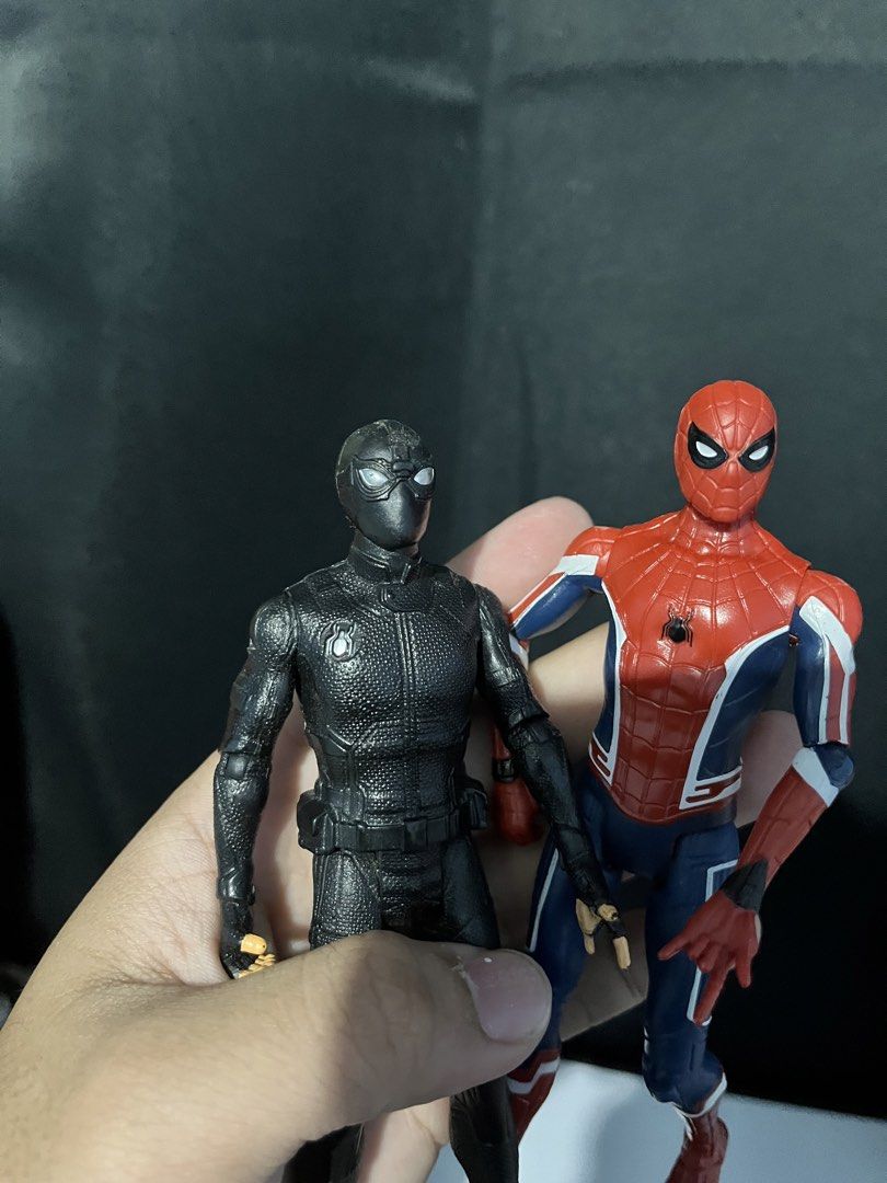 Marvel Spider-Man Action Figures Bundle (Category: Figurines & Statues) located in Cabanatuan. Submitted by isaiahave (Listing ID 1465678766, Image 2). Description: Marvel Hasbro As is Condition.