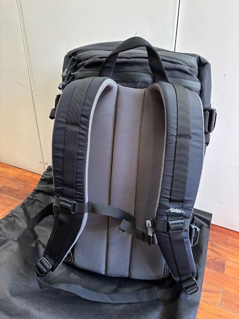 Matador SEG28 Travel Backpack (Category: Backpacks) located in Manila. Submitted by awrom123 (Listing ID 1465612694, Image 2). Description: Matador SEG28 Travel Backpack - This is the V2 of Matador's SEG series. - It has a stated capacity of 28L, but can easily pass as a 35L backpack. - No issues. Only used once for an overseas trip. Can still pass as brand new. - RFS: Decluttering - Color: Black with high-visibility light grey interior lining - 