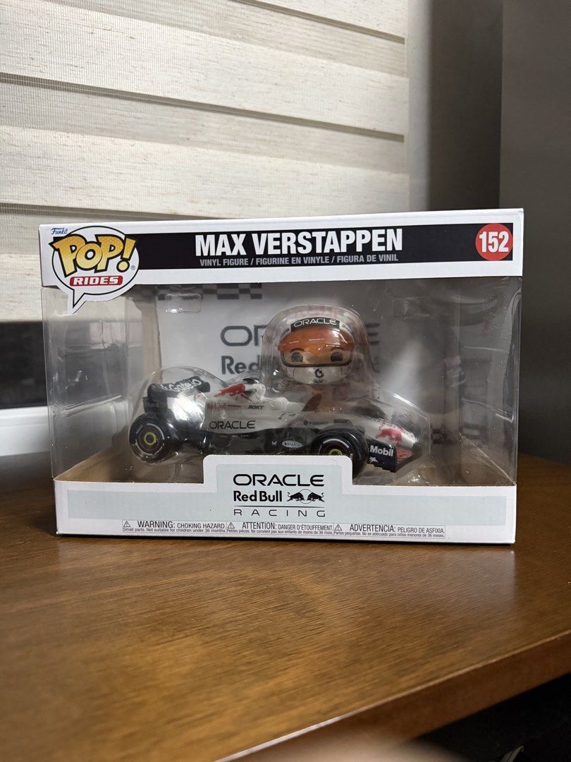 Max Verstappen Funko Rides #152 (Category: Action & Battle Toys) located in Manila. Submitted by formulau.1_ph (Listing ID 1465672474, Image 1). Description: .