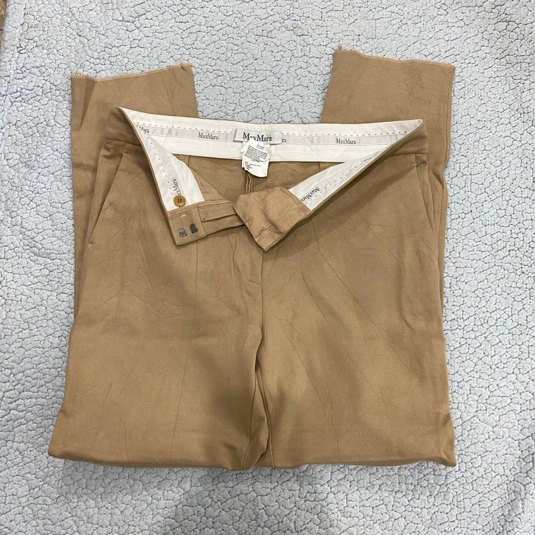 Maxmara beige pants (Category: Other Bottoms) located in Manila. Submitted by leola_ (Listing ID 1465700177, Image 1). Description: .