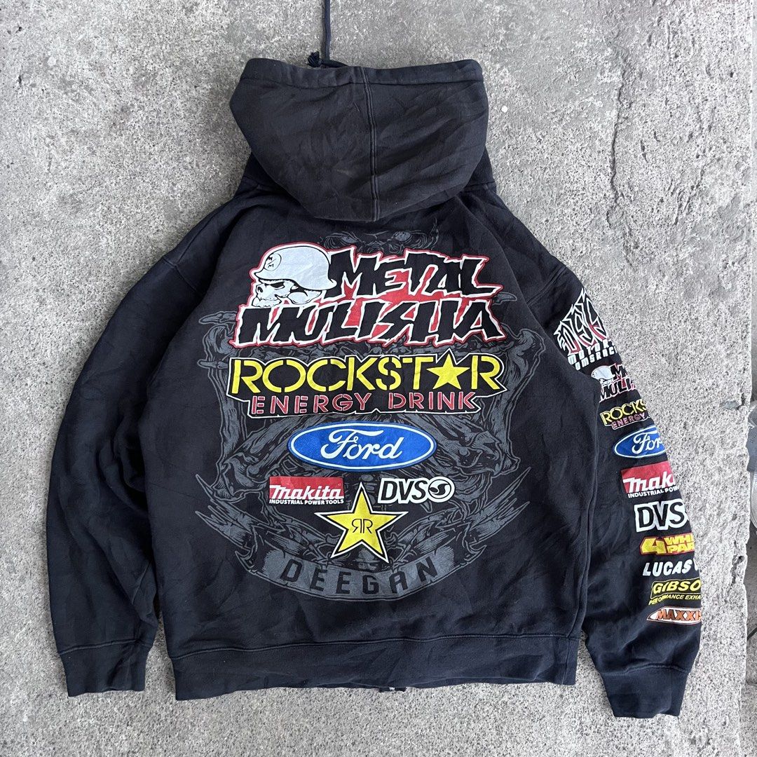 Metal Mulisha Jacket (Category: Hoodies) located in Nagcarlan. Submitted by swiftgem-d189 (Listing ID 1465637139, Image 2). Description: Pm for more details!.