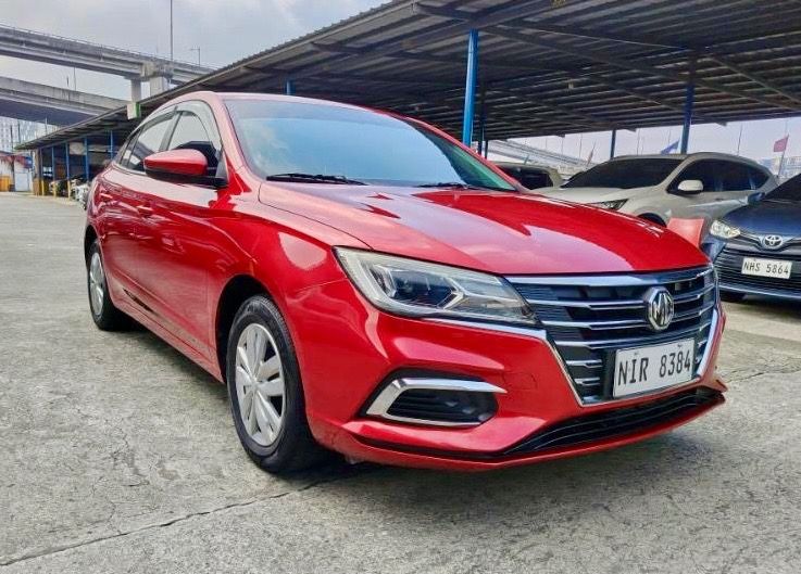 MG 5 (Category: Used Cars) located in Quezon City. Submitted by jayjet.jayjet (Listing ID 1465603761, Image 1). Description: 2023 MG 5 CORE Automatic Transmission 1st owned unit 17tkm Red Gasoline All Power All Original 1st Owned Unit No Issues No Accidents Mechanic Inspected Complete Tools, Jack and Spare Tire Price P368k Financing/Trade in accepted Sample Financing Computations Down P120k all in P11k+ 4yrs P13k+ 3yrs For Bank Approval Contact 0