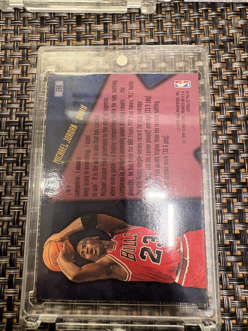 Michael Jordan Fleer Ultra Step it Up (Category: Raw Singles) located in Mandaluyong City. Submitted by dandansoy007 (Listing ID 1465675853, Image 2). Description: Michael Jordan Fleer Ultra Step it Up for 2k only.