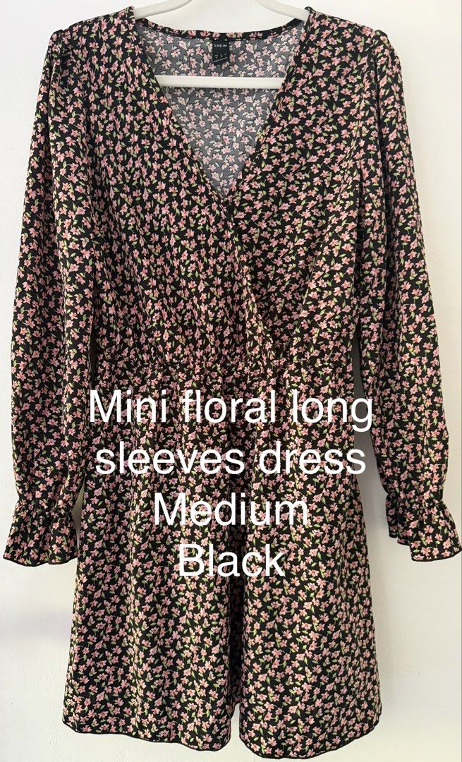 Mini dress and Slacks (Category: Dresses) located in Tarlac. Submitted by ney14 (Listing ID 1465622451, Image 3). Description: *small and medium sizes *Shein dresses some items are never worn or worn one to 3 times only. *Like new *Mini dress- Php 300 *slacks size 27-2pairs for 500.