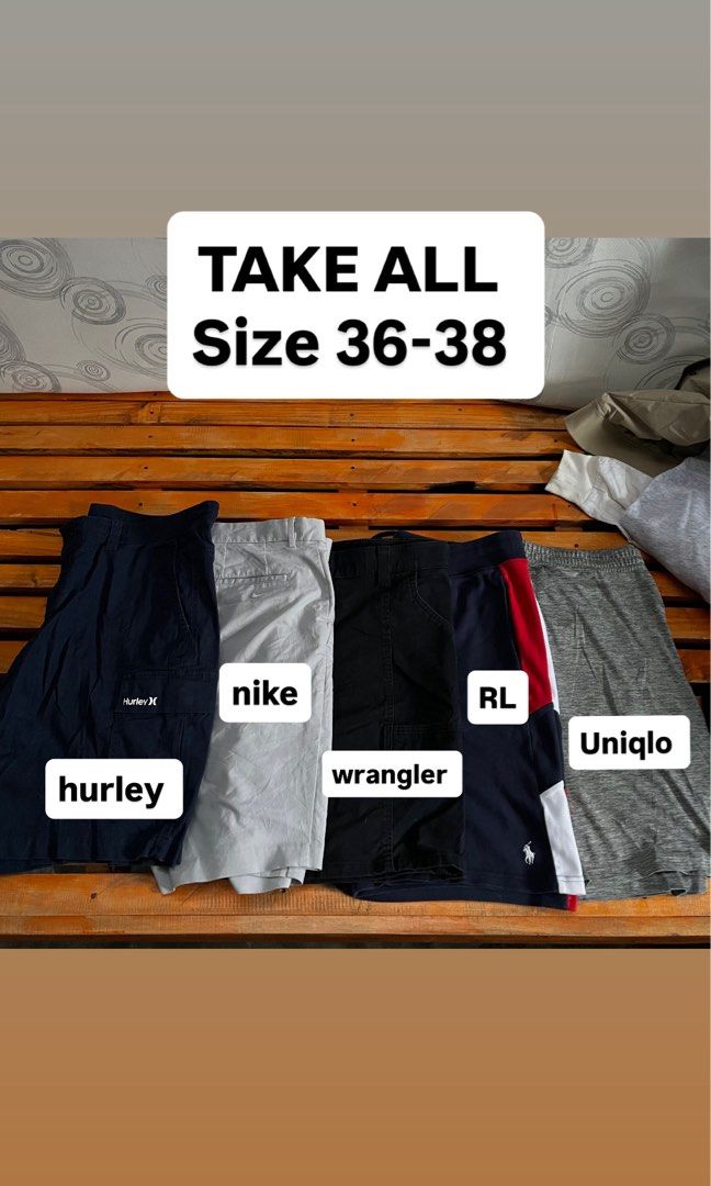 Mix branded (Category: Shorts) located in Polomolok. Submitted by thriftyl (Listing ID 1465645395, Image 1). Description: .
